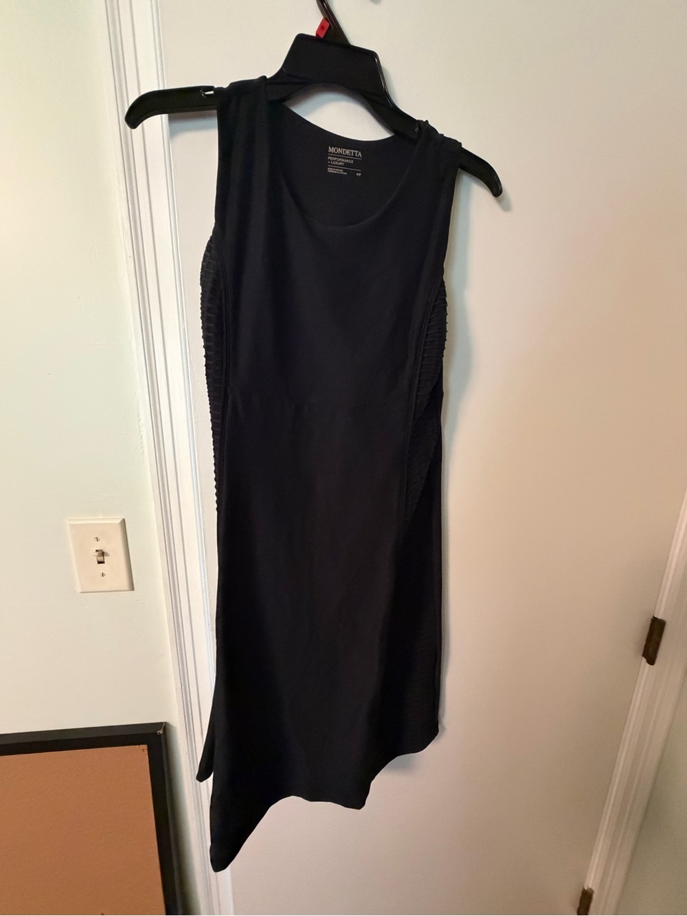 Mondetta Black Sleeveless fit and flare Dress - S (athlesuire or office)